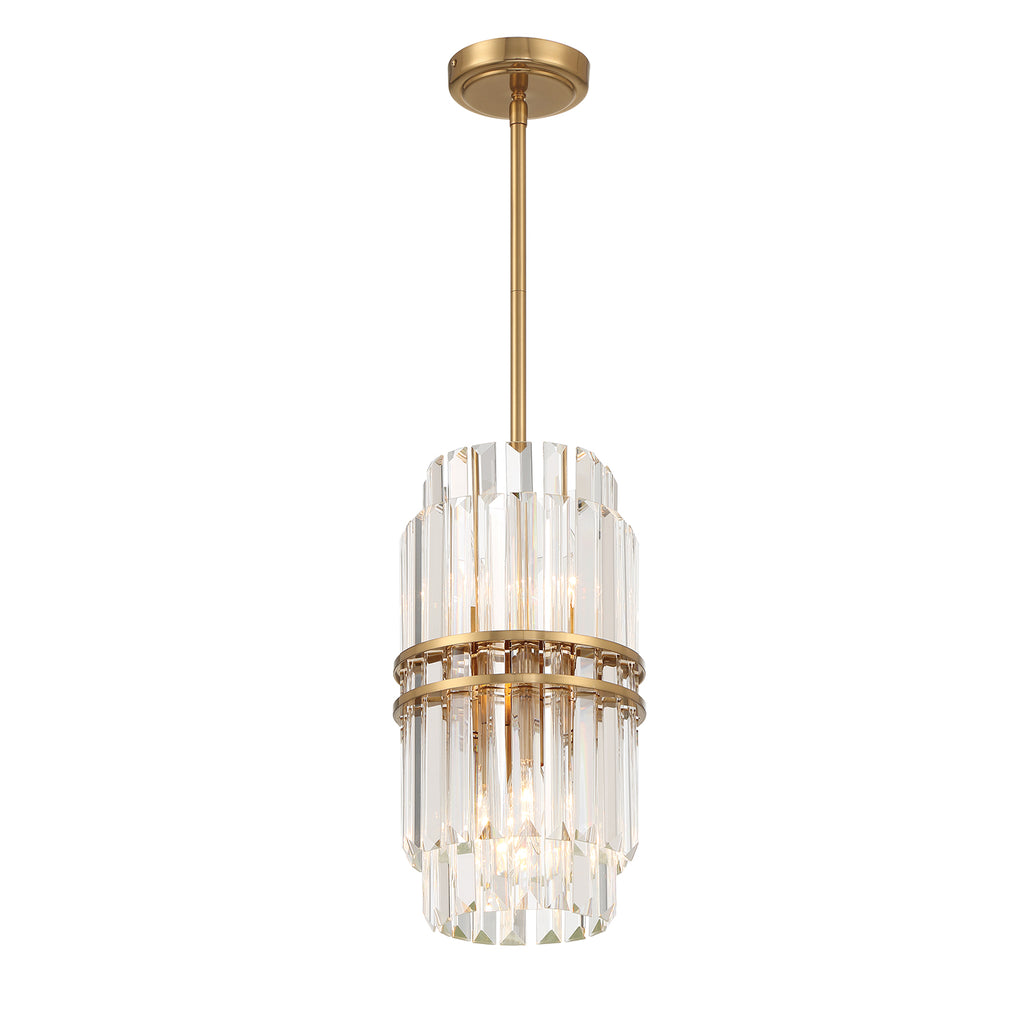 Kawu Round Crystal 4 Light Chandelier