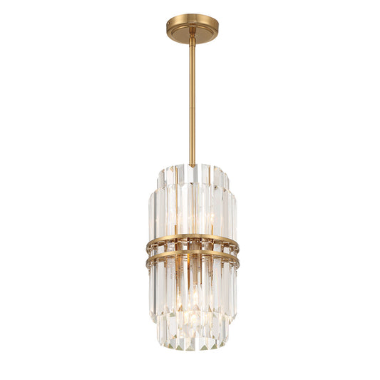 Kawu Round Crystal 4 Light Chandelier