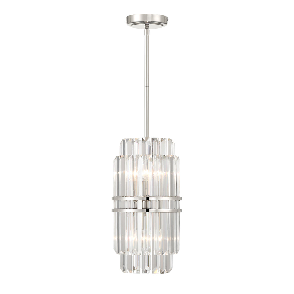 Kawu Round Crystal 4 Light Chandelier