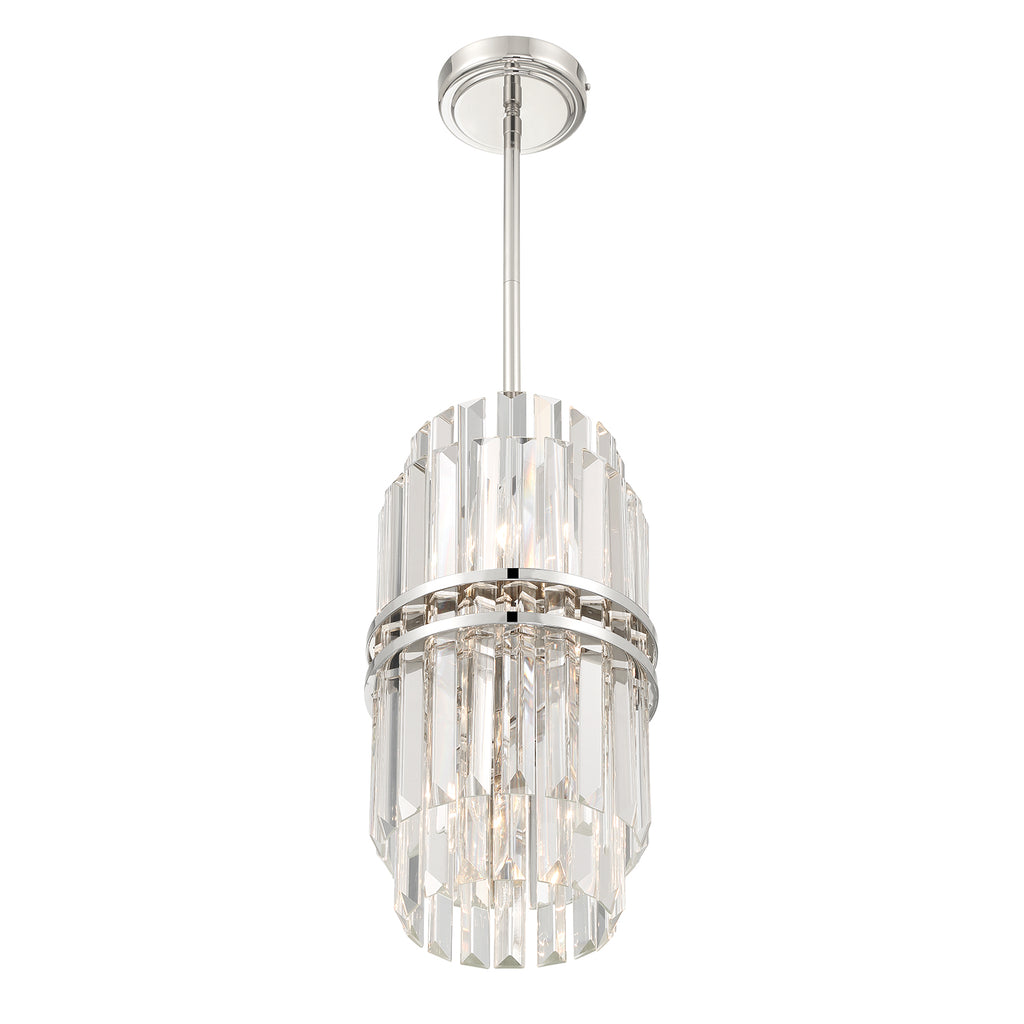 Kawu Round Crystal 4 Light Chandelier