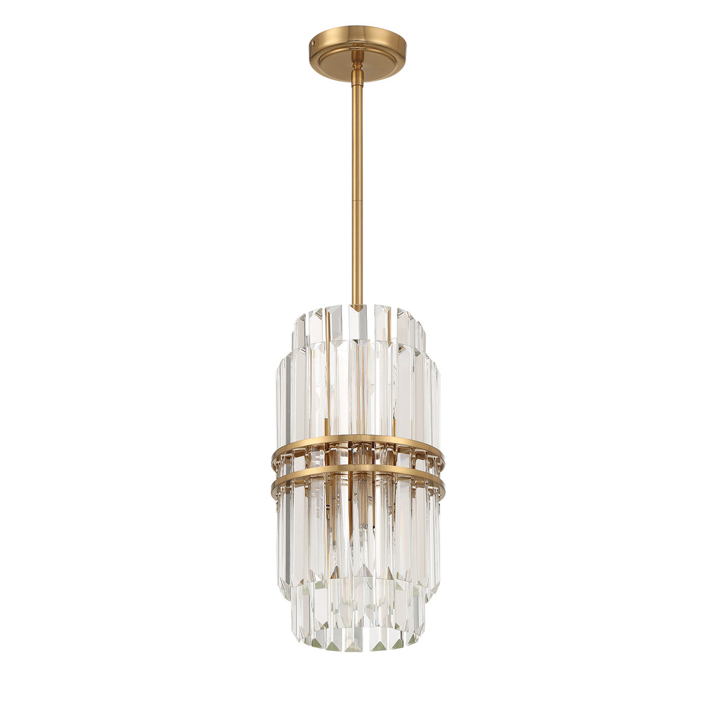 Kawu Round Crystal 4 Light Chandelier
