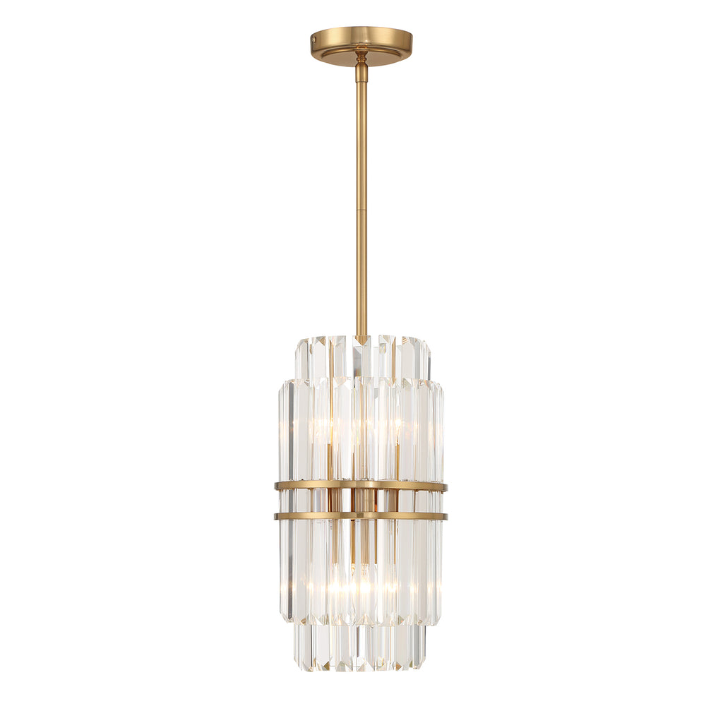 Kawu Round Crystal 4 Light Chandelier