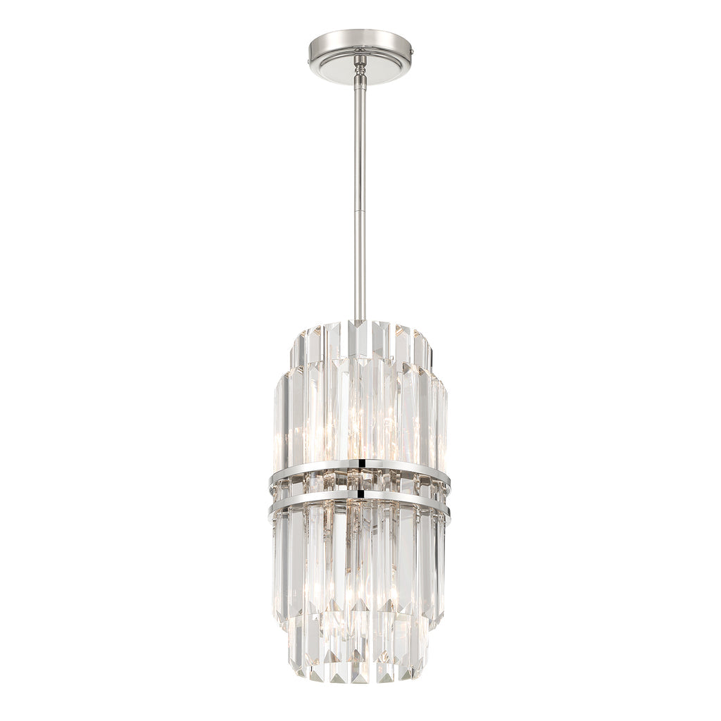 Kawu Round Crystal 4 Light Chandelier