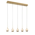 Load image into Gallery viewer, Beveno Lights Linear LED Chandelier

