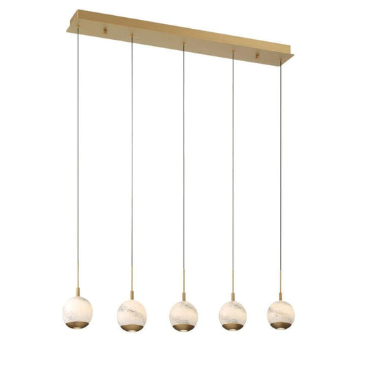 Beveno Lights Linear LED Chandelier