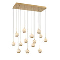 Load image into Gallery viewer, Beveno Lights Linear LED Chandelier
