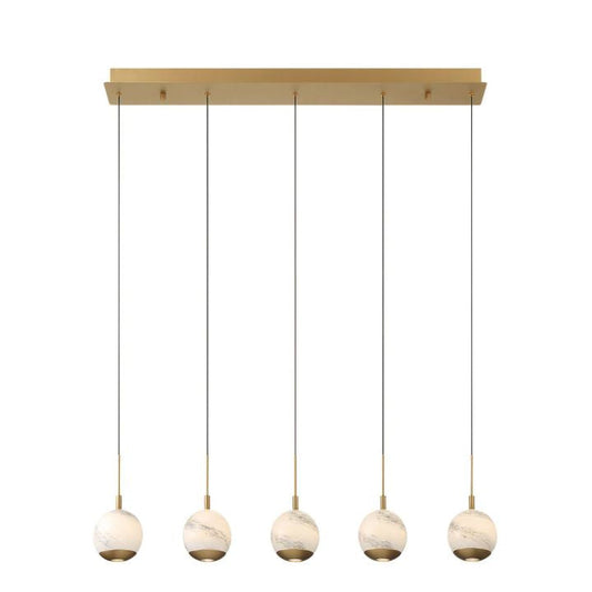 Beveno Lights Linear LED Chandelier