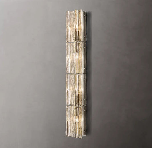 Ladonna Clear Glass Grand Sconce