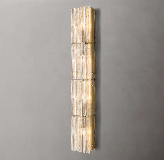 Ladonna Clear Glass Grand Sconce