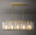 Charger l'image dans la visionneuse de la galerie, Ladonna Clear Glass Rectangular Chandelier 49"
