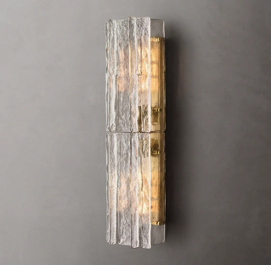 Ladonna Clear Glass Sconce 30"