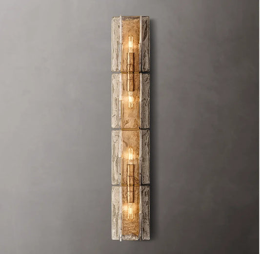 Ladonna Smoke Glass Grand Sconce