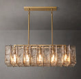 Charger l'image dans la visionneuse de la galerie, Ladonna Smoke Glass Linear Chandelier 49"
