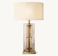 Load image into Gallery viewer, Ladonna Smoke Glass Table Lamp

