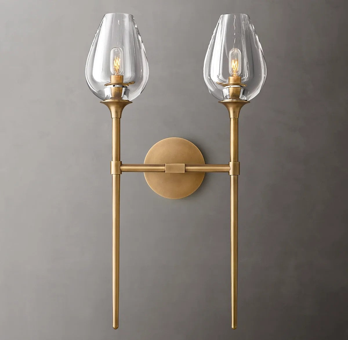 Lady Tulip Double Sconce