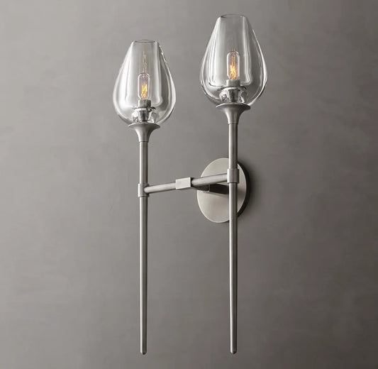 Lady Tulip Double Sconce