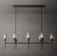 Load image into Gallery viewer, Lady Tulip Linear Chandelier 52"
