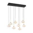 Load image into Gallery viewer, Alfia 8 Light Rectangular LED Chanderlier
