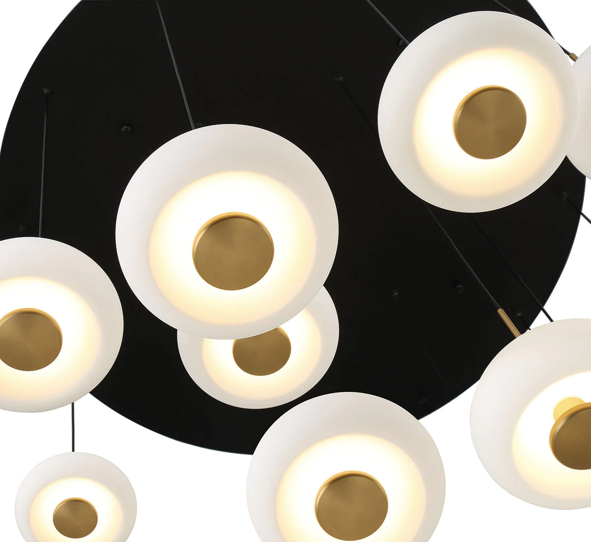 Alfia 9 Light Round LED Chanderlier