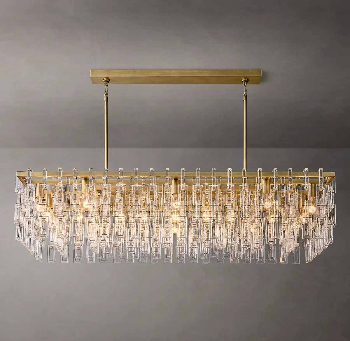 Magnus Rectangular Chandelier 60"