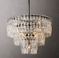 Load image into Gallery viewer, Magnus Tiered Round Chandelier 36"
