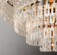 Load image into Gallery viewer, Magnus Tiered Round Chandelier 48"
