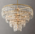 Load image into Gallery viewer, Magnus Tiered Round Chandelier 48"
