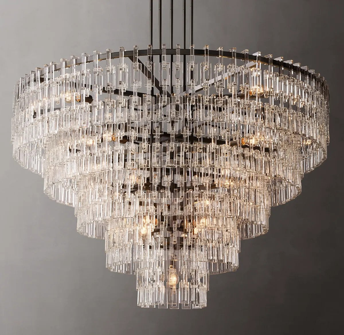 Magnus Tiered Round Chandelier 60"