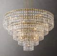 Load image into Gallery viewer, Magnus Tiered Round Chandelier 60"
