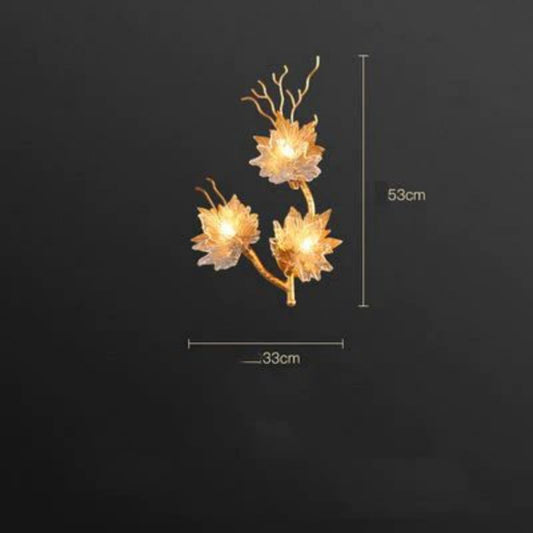 Maple Leaf Wall Sconce