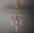 Load image into Gallery viewer, Mathias Hemisphere Linear Chandelier 72"
