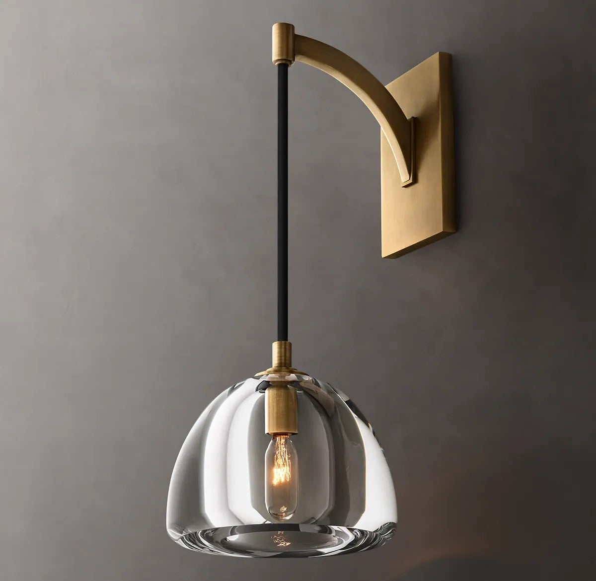 Mathias Hemisphere Sconce