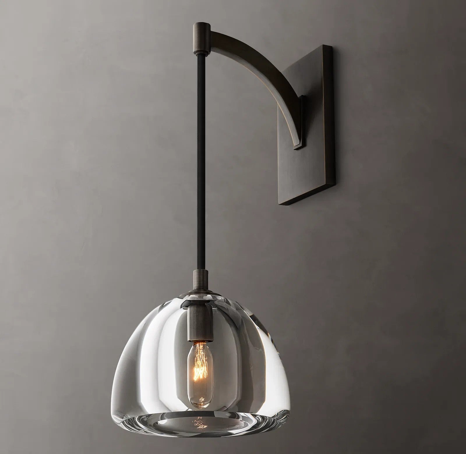 Mathias Hemisphere Sconce