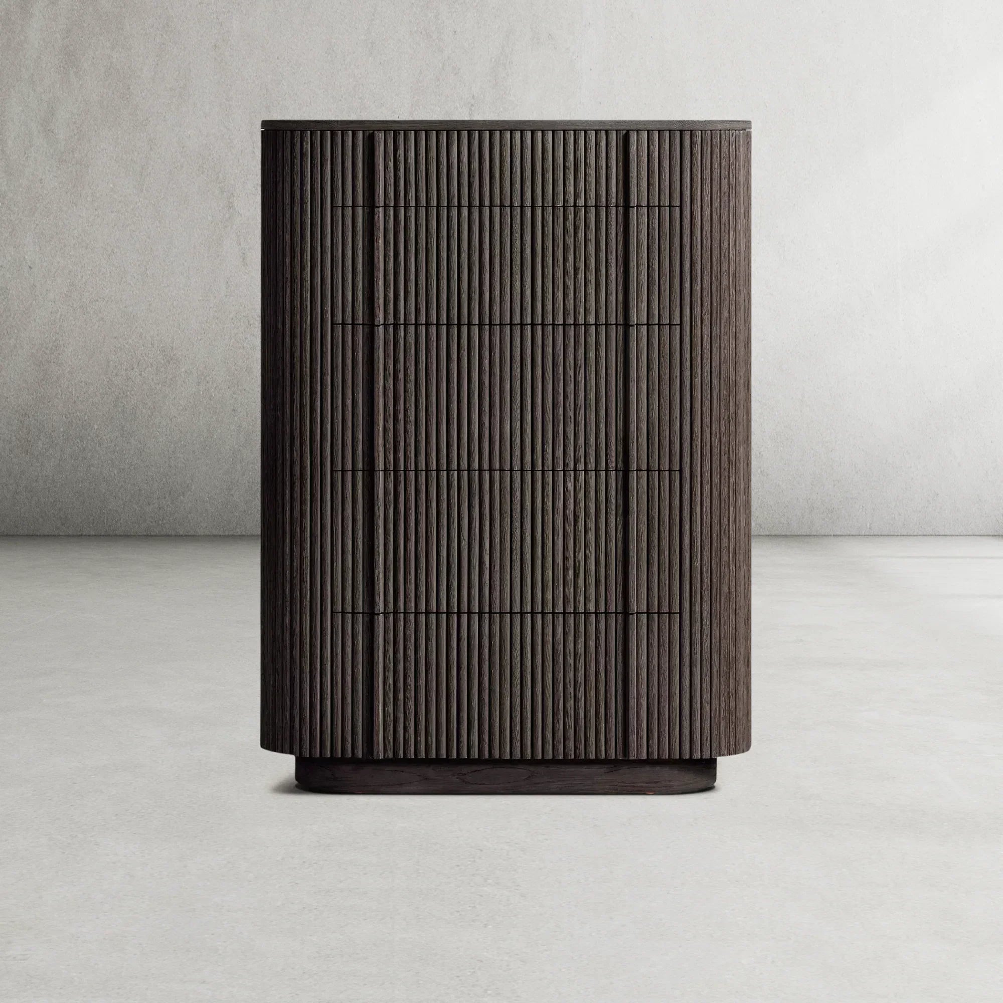 Holland Modern Cabinet 5-Drawer Narrow Dresser