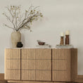 Load image into Gallery viewer, Holland Modern Stone 6-Drawer Dresser
