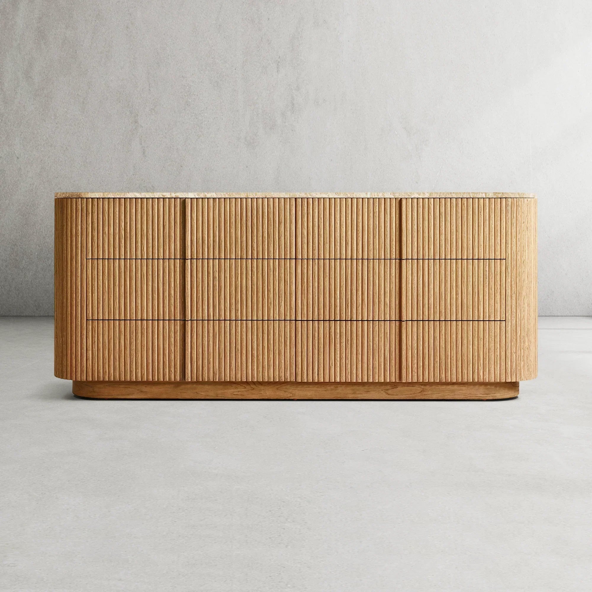 Holland Modern Stone 6-Drawer Dresser