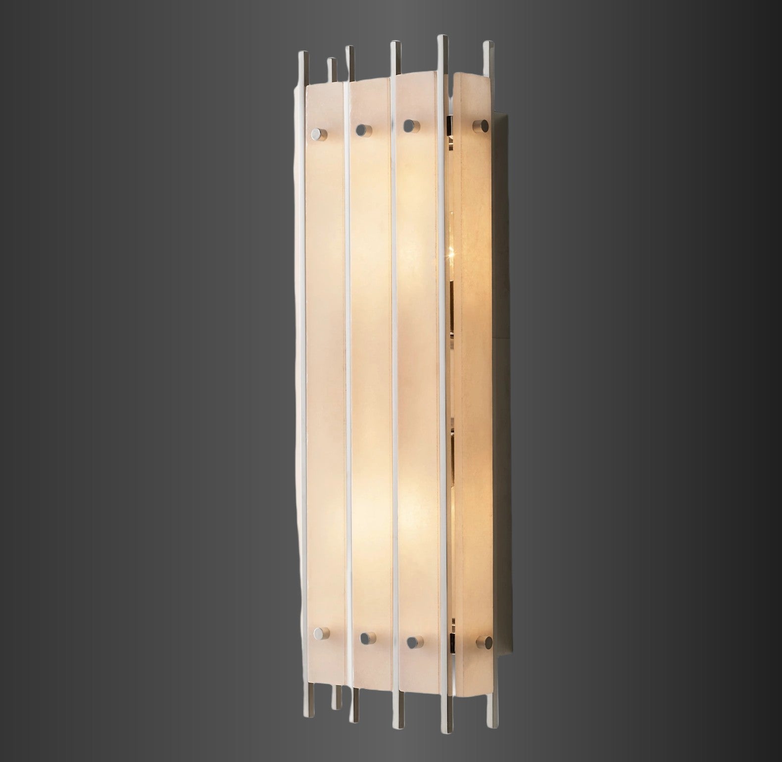 Murano Alabaster Grand Rectangular Sconce