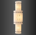 Load image into Gallery viewer, Murano Alabaster Grand Round Sconce
