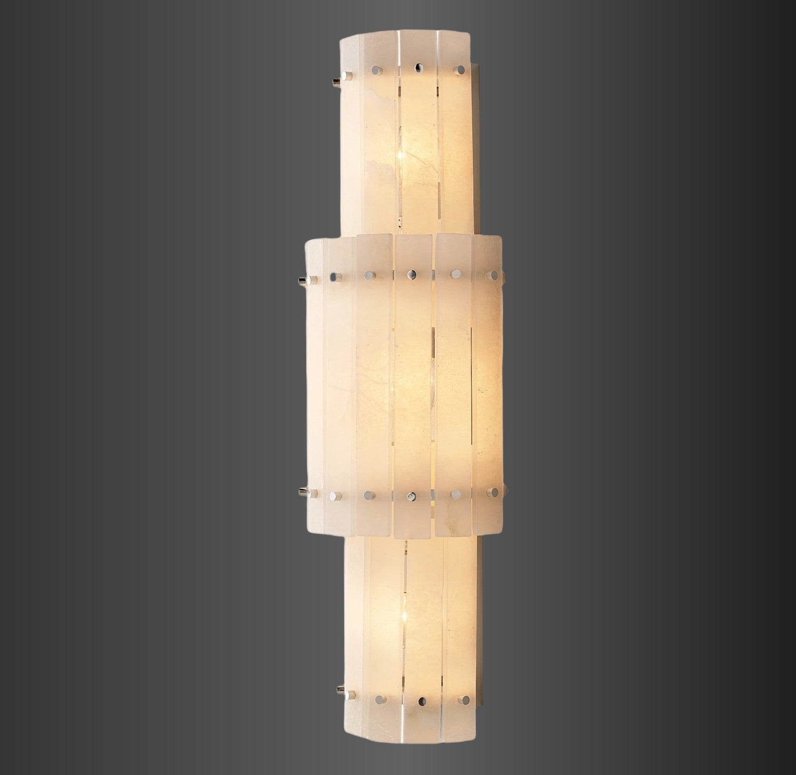 Murano Alabaster Grand Round Sconce