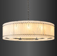 Load image into Gallery viewer, Murano Alabaster Round Chandelier 60"
