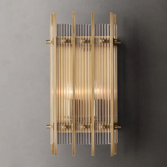 Murano Grand Rectangular Sconce 17"