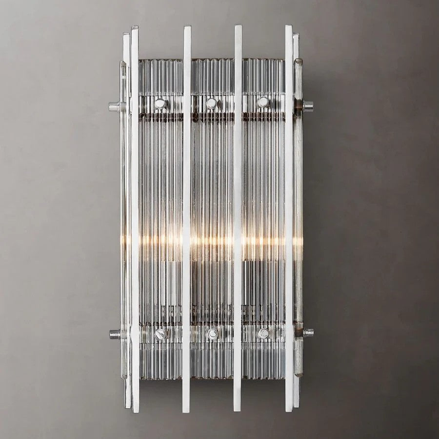 Murano Grand Rectangular Sconce 17"