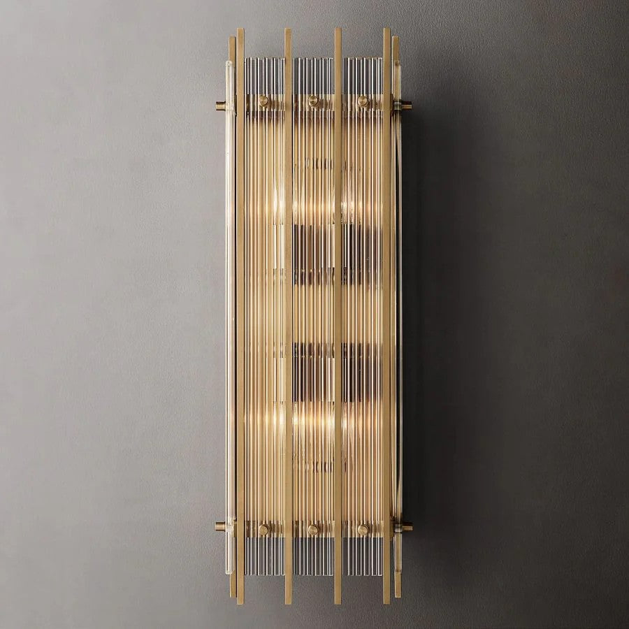 Murano Grand Rectangular Sconce 26"