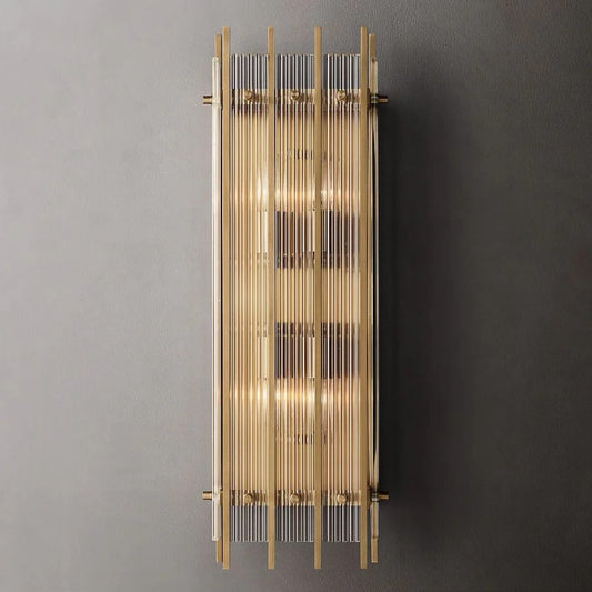 Murano Grand Rectangular Sconce 26"