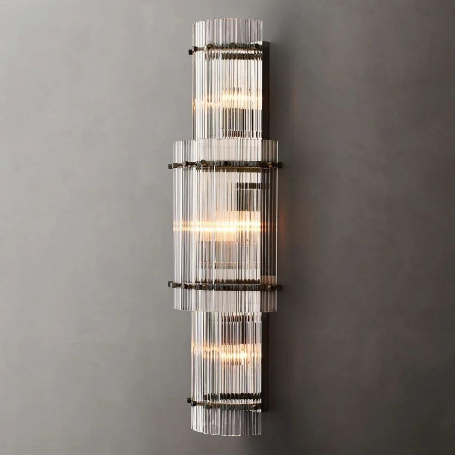 Murano Grand Round Sconce 38"