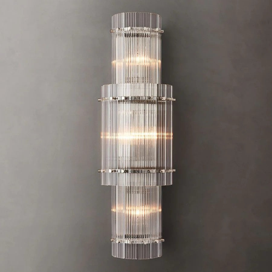 Murano Grand Round Sconce 38"