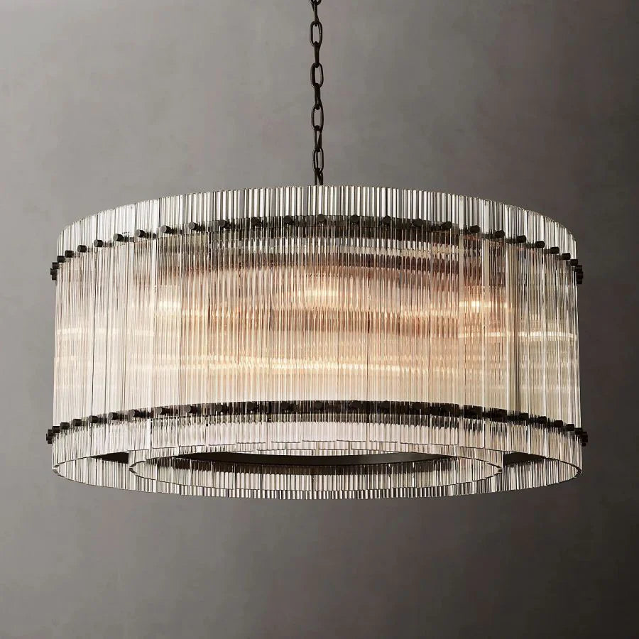 Murano Round Chandelier 37"