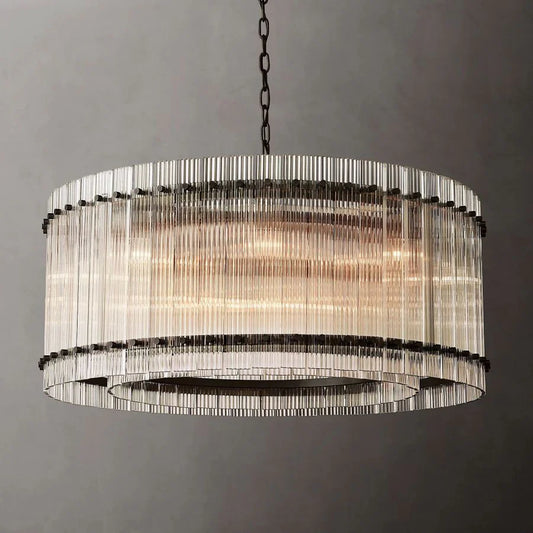 Murano Round Chandelier 37"