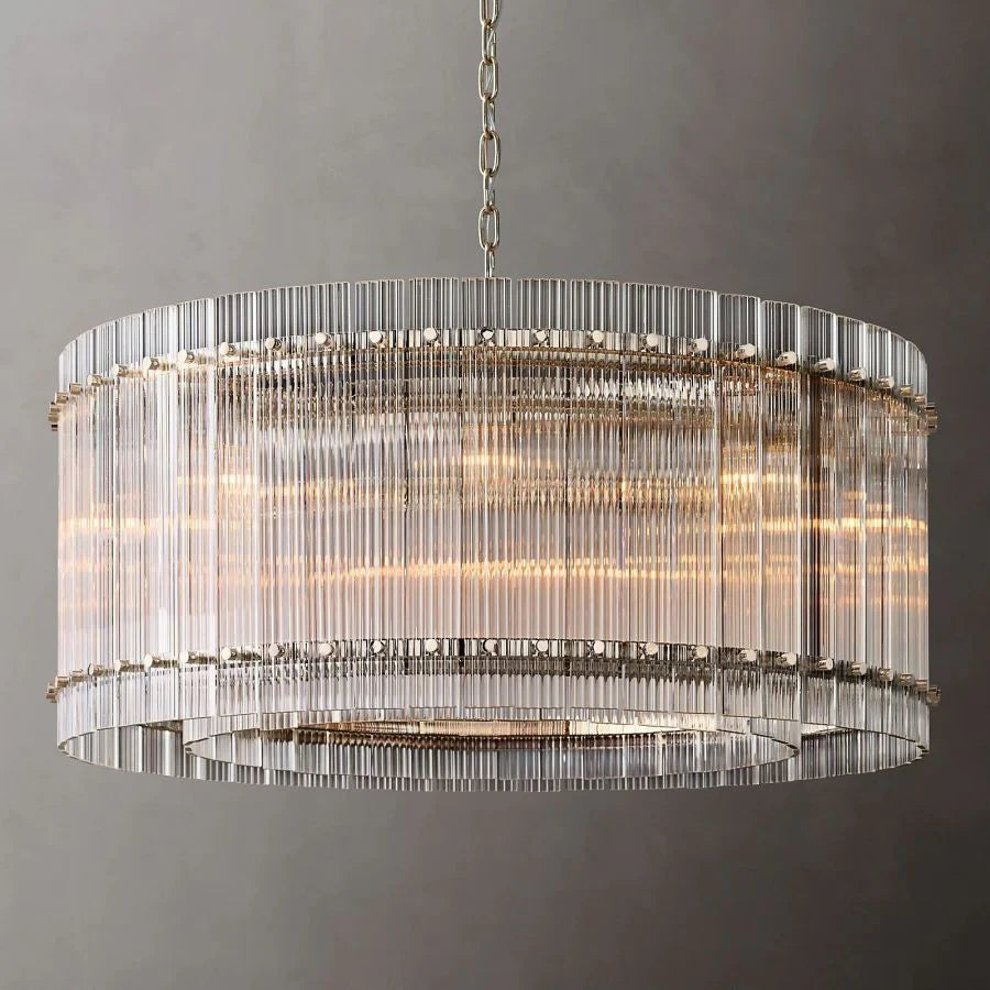Murano Round Chandelier 37"