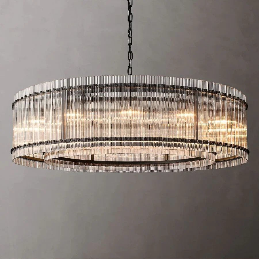 Murano Round Chandelier 60"
